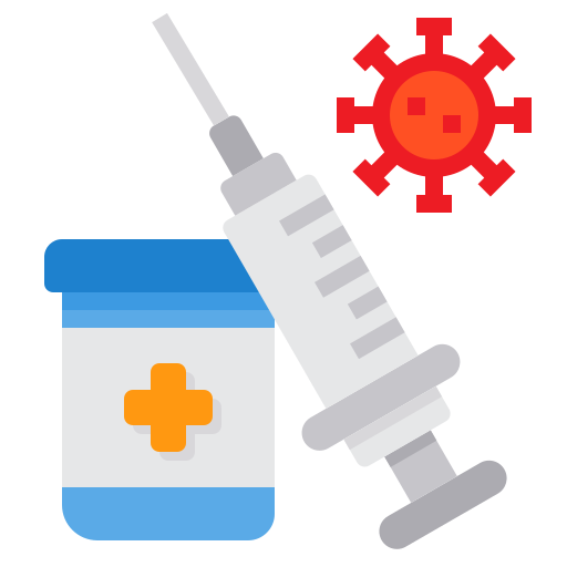 Vaccination for children icon